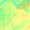 Gandevi topographic map, elevation, relief