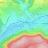 Ramilles topographic map, elevation, relief