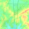 Inglefield topographic map, relief map, elevations map