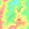 Lilkovo topographic map, elevation, relief