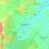 Shivamogga topographic map, relief, elevation