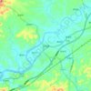 Mashi topographic map, elevation, relief