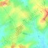Le Monde topographic map, elevation, relief