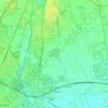 Ronchetto delle Rane topographic map, elevation, relief