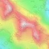Monte Perdido topographic map, elevation, relief