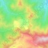 Spilia topographic map, elevation, relief