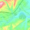 Alfaix topographic map, elevation, relief
