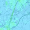 Groot-Abeele topographic map, relief map, elevations map