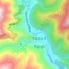 Chumbi Valley topographic map, elevation, relief