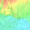 Mihovljan topographic map, elevation, relief