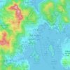 Sai Kung topographic map, elevation, relief