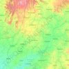 Dūngarpur topographic map, elevation, relief