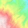 Tera topographic map, elevation, relief