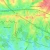 Nantimont topographic map, elevation, relief