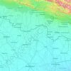 Sītāmarhi topographic map, elevation, relief