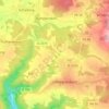 Zipf topographic map, elevation, relief