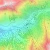 Snowbird topographic map, elevation, relief