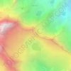 Sierra Nevada de Santa Marta topographic map, elevation, relief