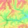 Baba Hassen topographic map, elevation, relief