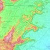 Megamalai WLS topographic map, elevation, relief