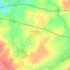 Pommeret topographic map, elevation, relief
