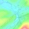 Shanbally topographic map, relief map, elevations map