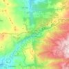 Sistelo topographic map, elevation, relief