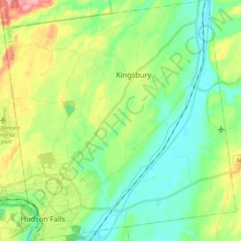 Washington County Topographic Map Washington County Topographic Map, Elevation, Relief