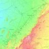 Pali topographic map, elevation, relief