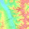 Miramont-d'Astarac topographic map, elevation, relief