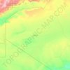 Tinduf topographic map, elevation, relief