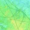 Mortsel topographic map, relief map, elevations map