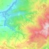 Entre Ambos-os-Rios, Ermida e Germil topographic map, elevation, relief