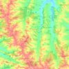 Bassoues topographic map, elevation, relief