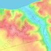 Hautot-sur-Mer topographic map, elevation, relief