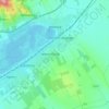 Velence topographic map, elevation, relief