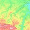 L'Odon topographic map, elevation, relief