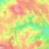 Gonneville-le-Theil topographic map, elevation, relief