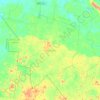 Santa Elena topographic map, relief map, elevations map