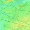 Olen topographic map, elevation, relief