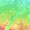 Krailling topographic map, elevation, relief