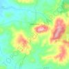 Valenzuela topographic map, elevation, relief