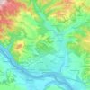 Drobeta-Turnu Severin topographic map, elevation, relief