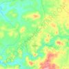 Coripe topographic map, elevation, relief