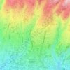 Isola topographic map, elevation, relief