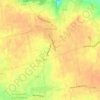 Mandeville topographic map, elevation, relief