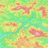 Zagorje ob Savi topographic map, relief map, elevations map