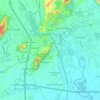 Ivrea topographic map, elevation, relief