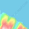 Paoakalani State Seabird Sanctuary, Offshore Island topographic map, elevation, relief