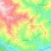 Ribordone topographic map, elevation, relief